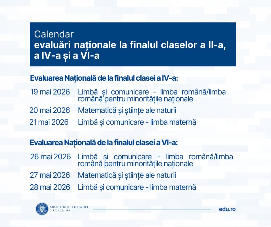 calendar en iv vi 2026